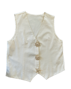 chaleco beige golden touch